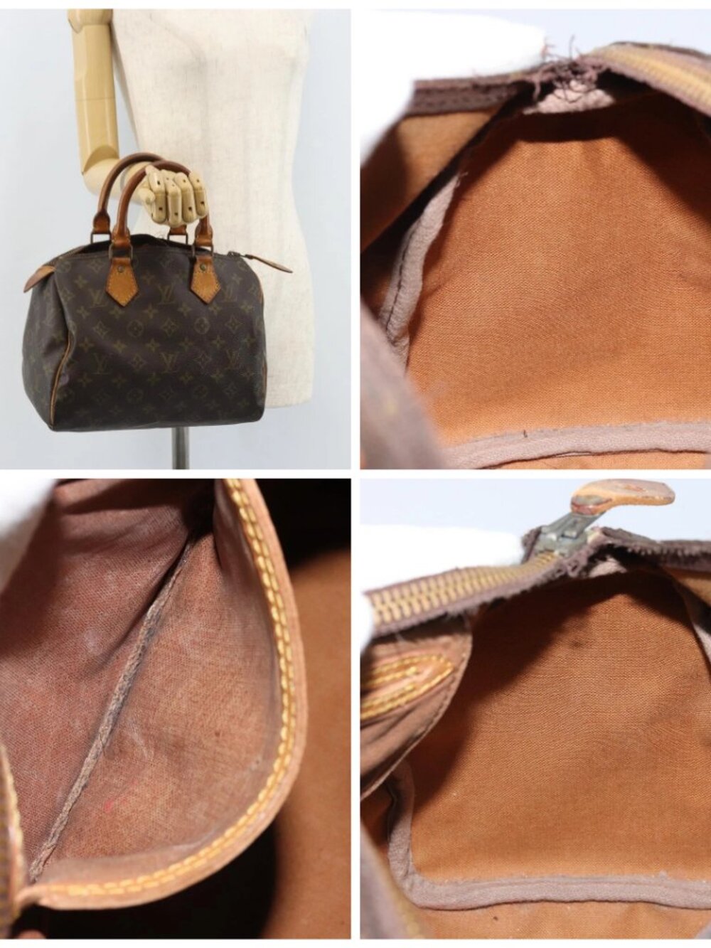 LOUIS VUITTON Monogram Speedy 25 Hand Bag - Picture 16 of 16